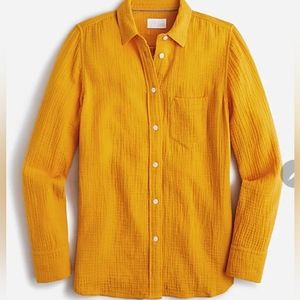 🚨🚨HOST PICK🚨🚨             J.CREW Classic-fit double-gauze shirt